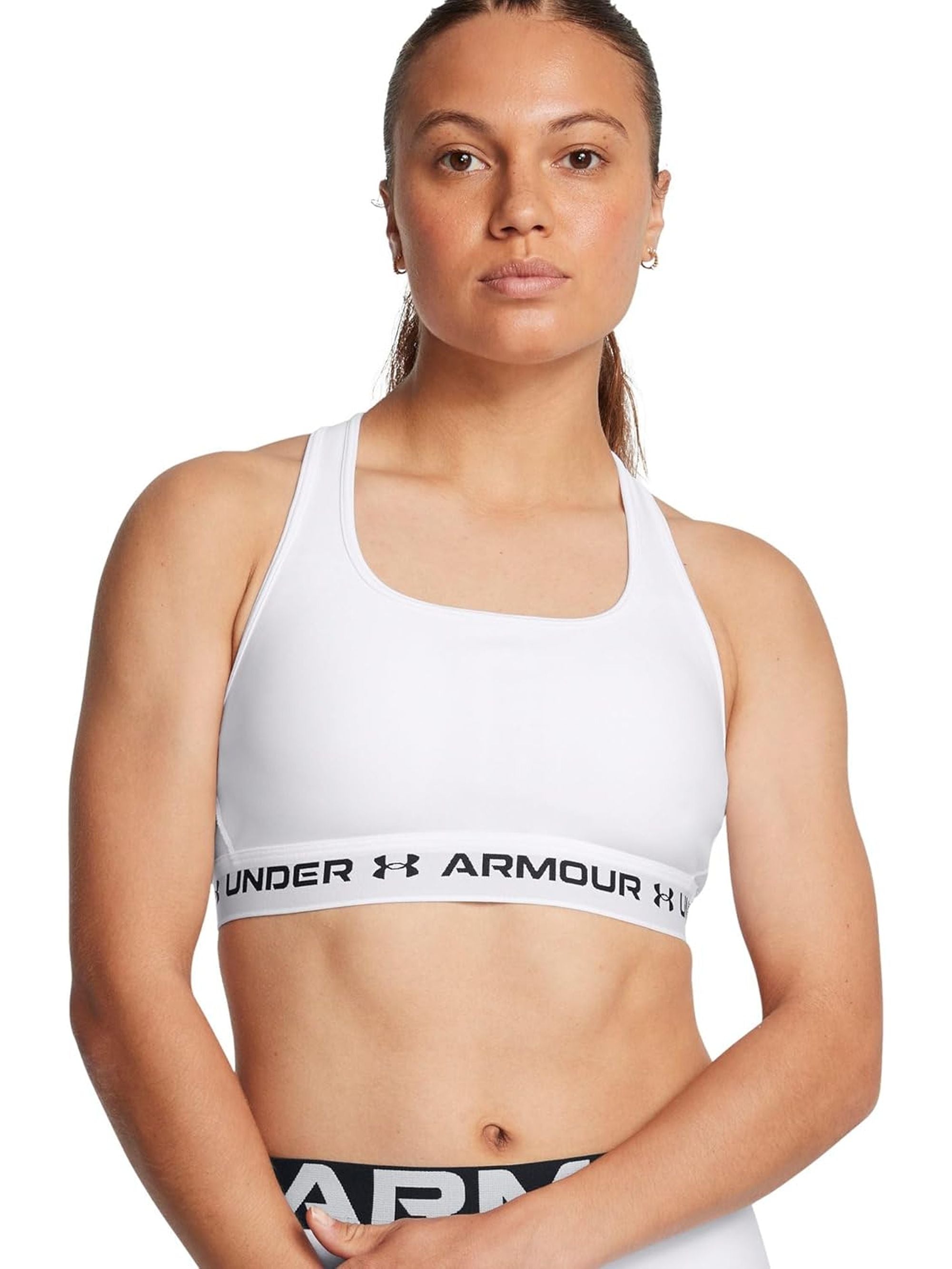 Reggiseno UNDER ARMOUR Donna CROSSBACK MID BRA Bianco