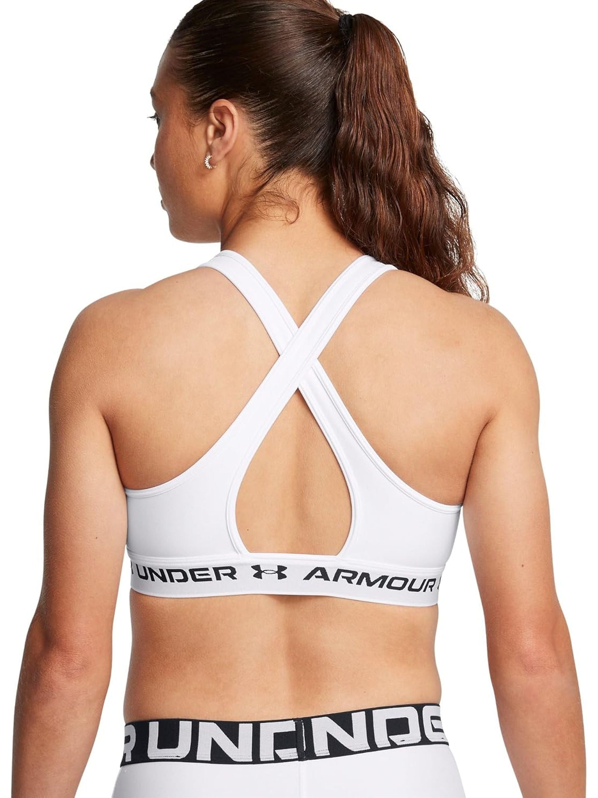 Reggiseno UNDER ARMOUR Donna CROSSBACK MID BRA Bianco