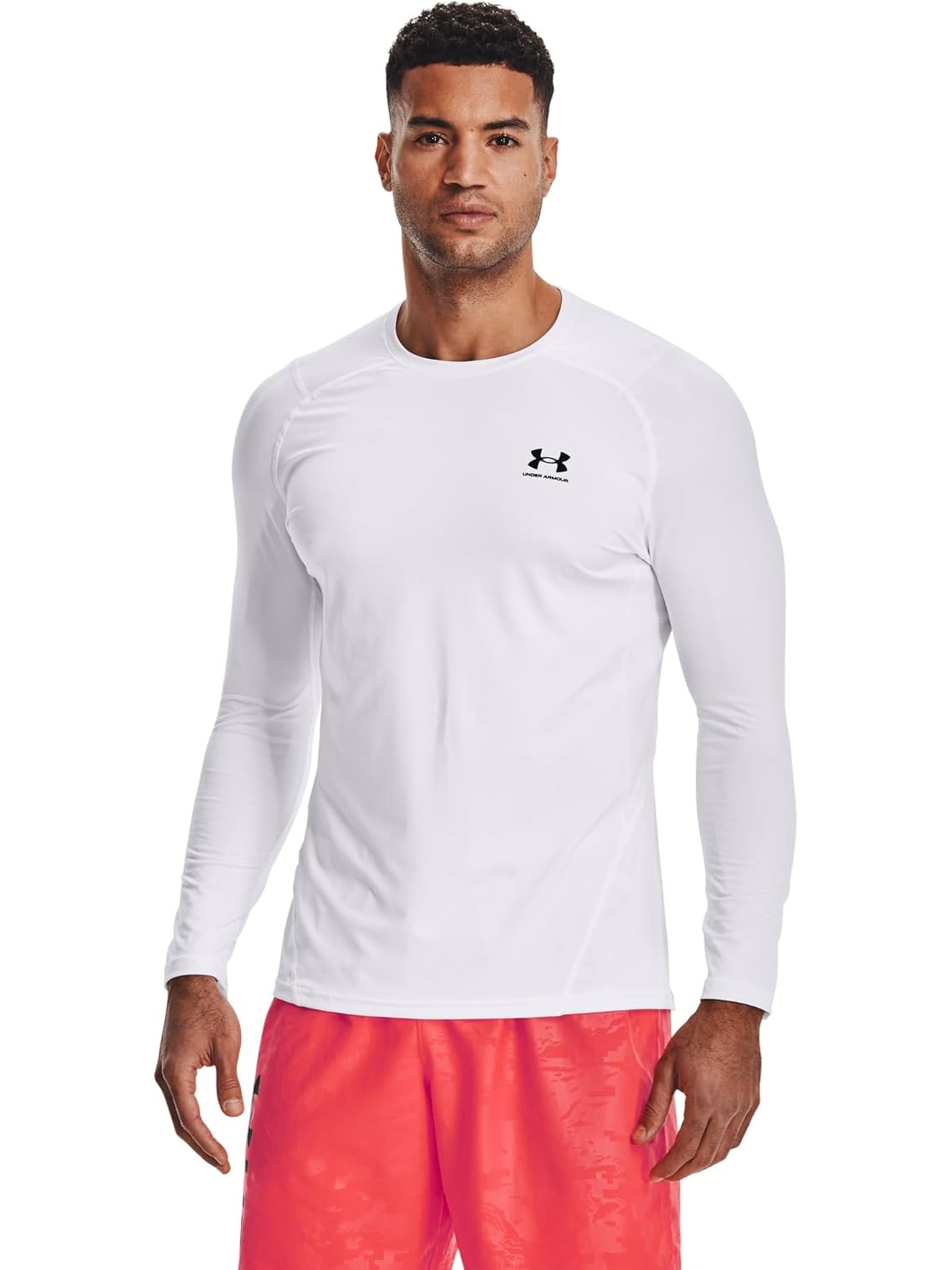 T-shirt Sportiva UNDER ARMOUR Uomo Bianco