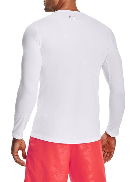 T-Shirt Sportiva Under Armour Uomo Bianco Under Armour  Angolo dello Sport