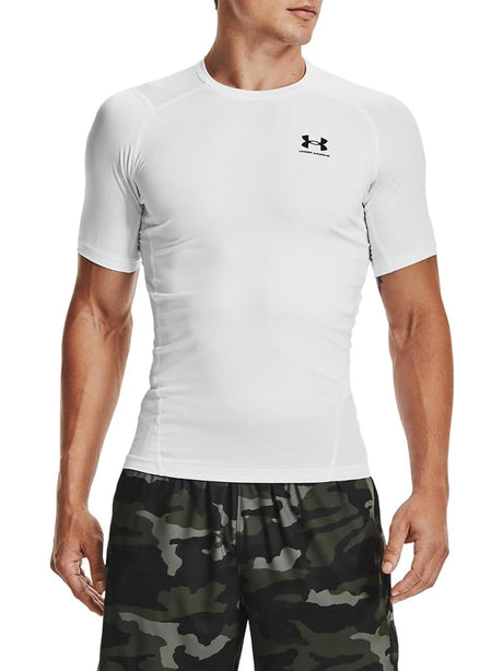 T-Shirt Sportiva Under Armour Uomo Bianco Under Armour  Angolo dello Sport