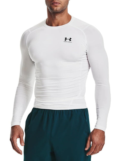T-Shirt Sportiva Under Armour Uomo Bianco Under Armour  Angolo dello Sport