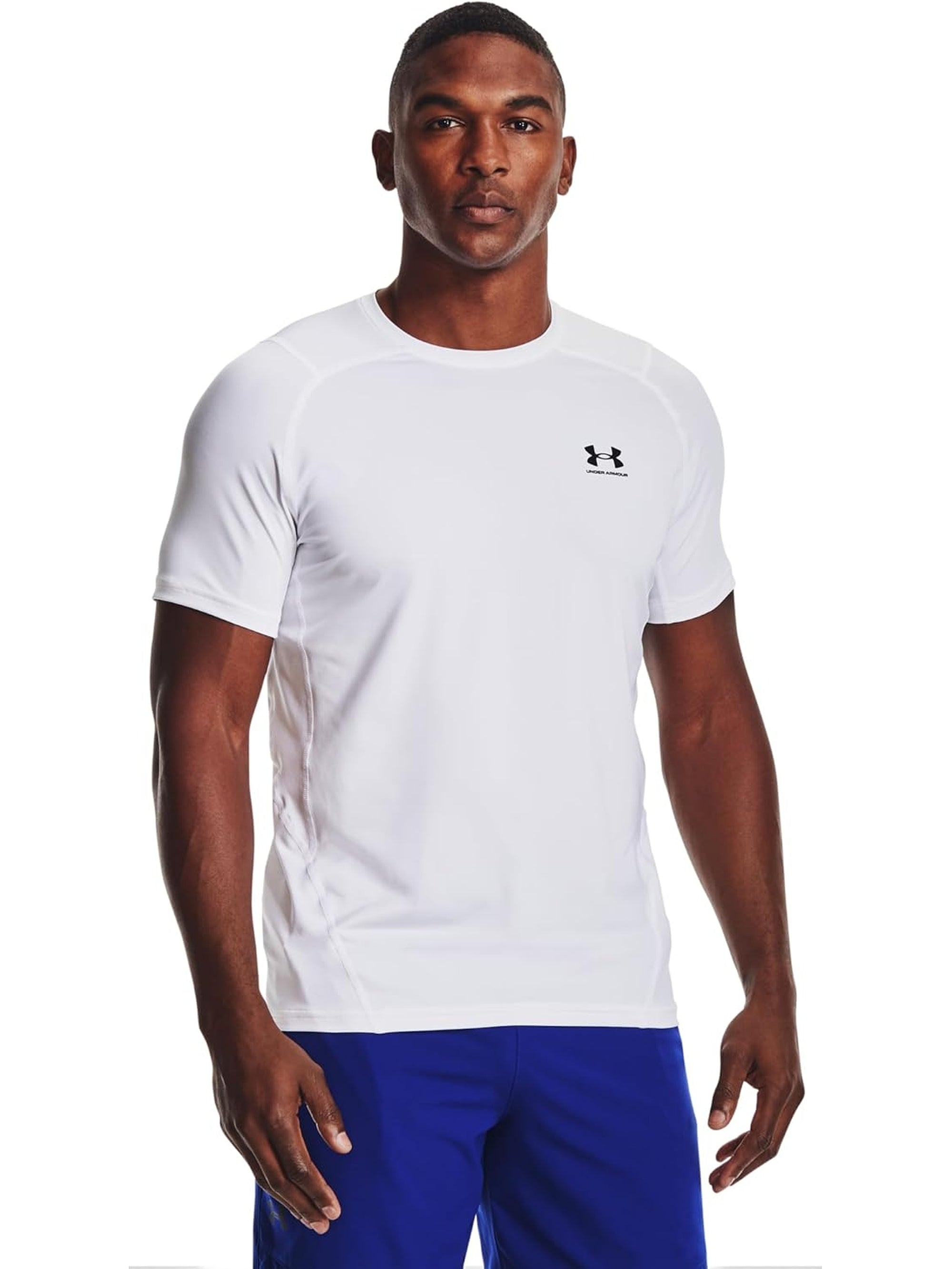 T-shirt Sportiva UNDER ARMOUR Uomo Bianco