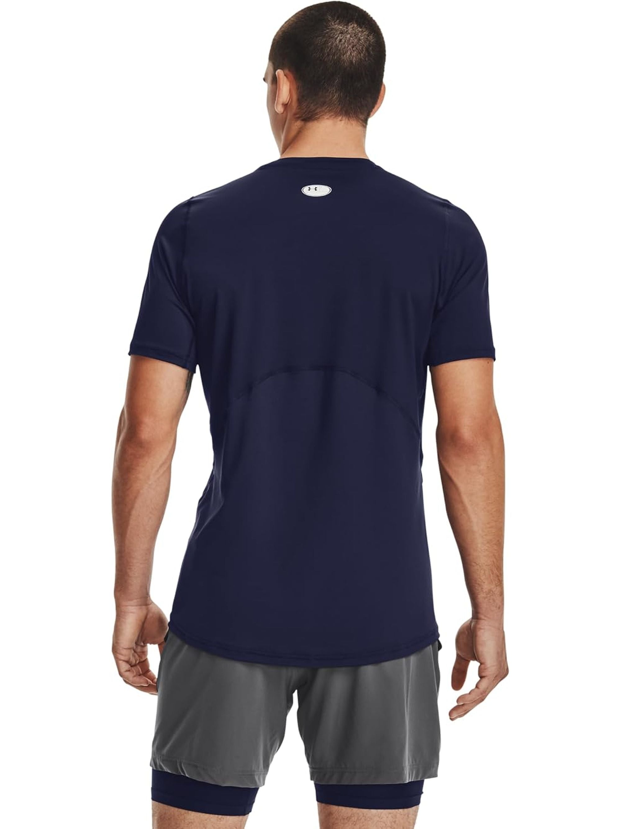 T-shirt Sportiva UNDER ARMOUR Uomo UA HG ARMOUR FITTED SS Blu