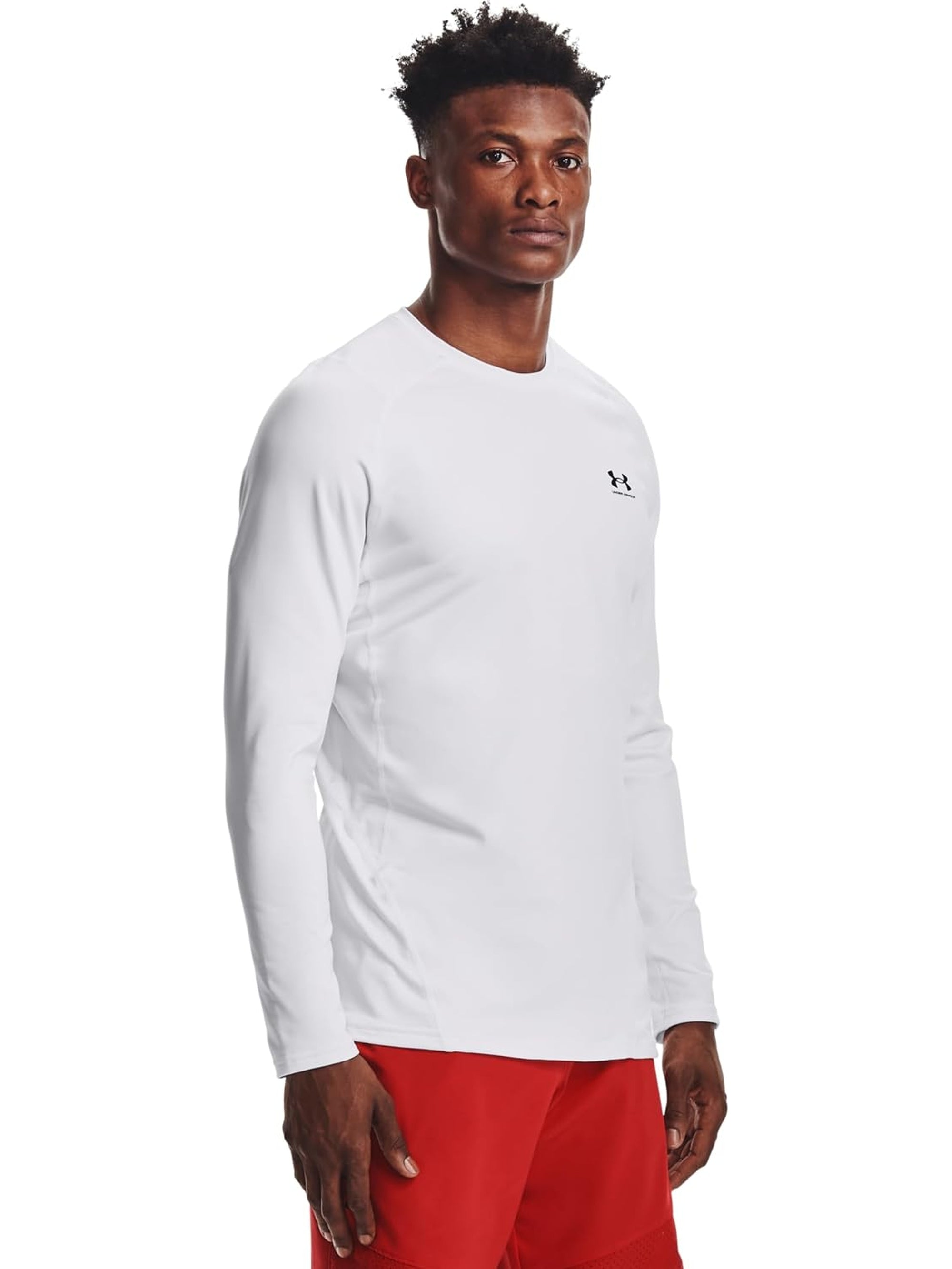 T-shirt Sportiva UNDER ARMOUR Uomo Bianco