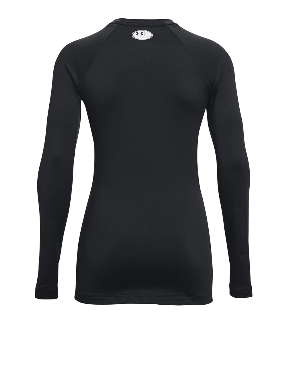 T-Shirt Sportiva Under Armour Donna Ua Authentics Crew Nero Under Armour  Angolo dello Sport