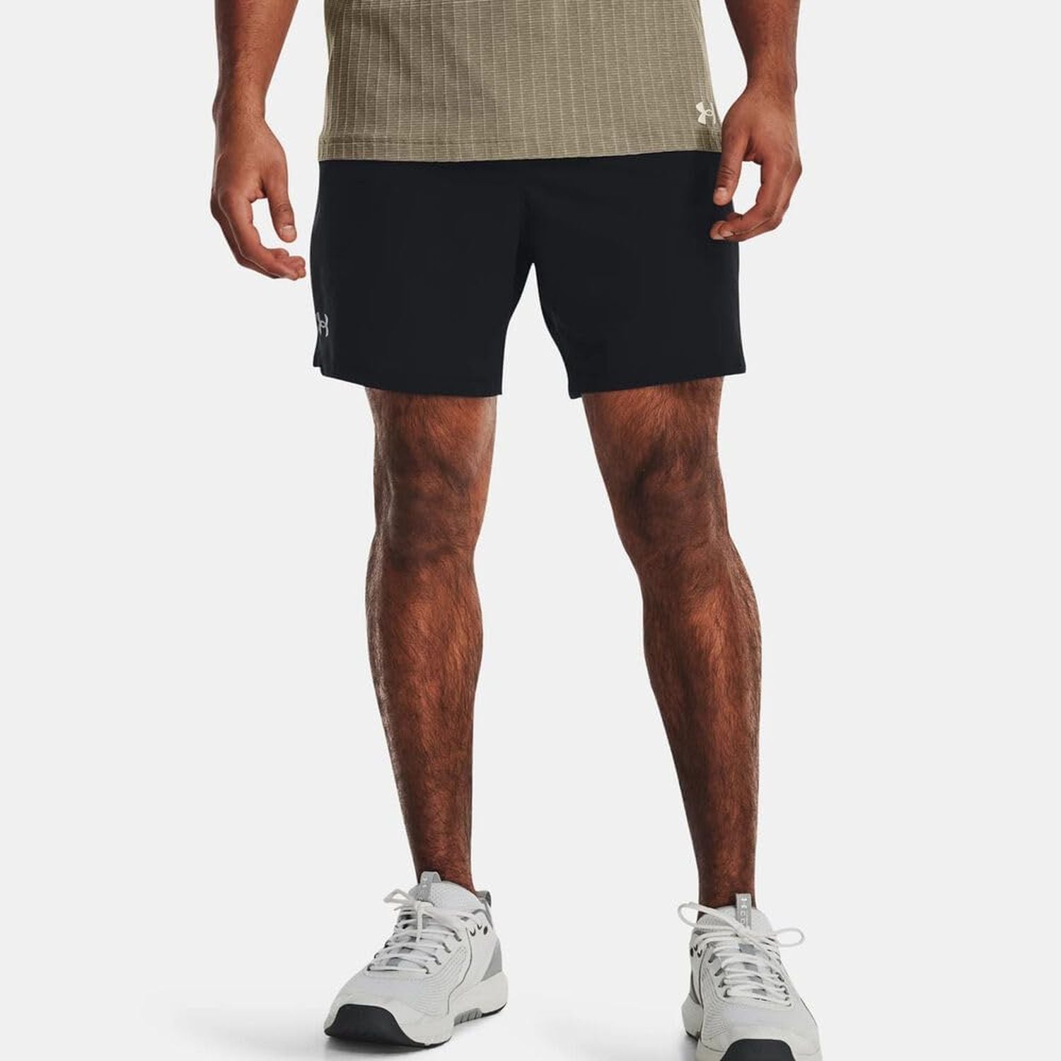 Pantaloncino Sportivo UNDER ARMOUR Uomo Nero