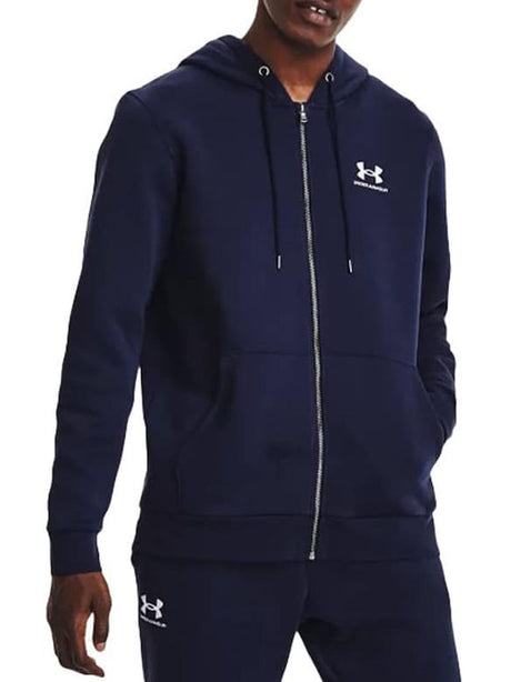 Felpa Under Armour Uomo Blu Under Armour  Angolo dello Sport