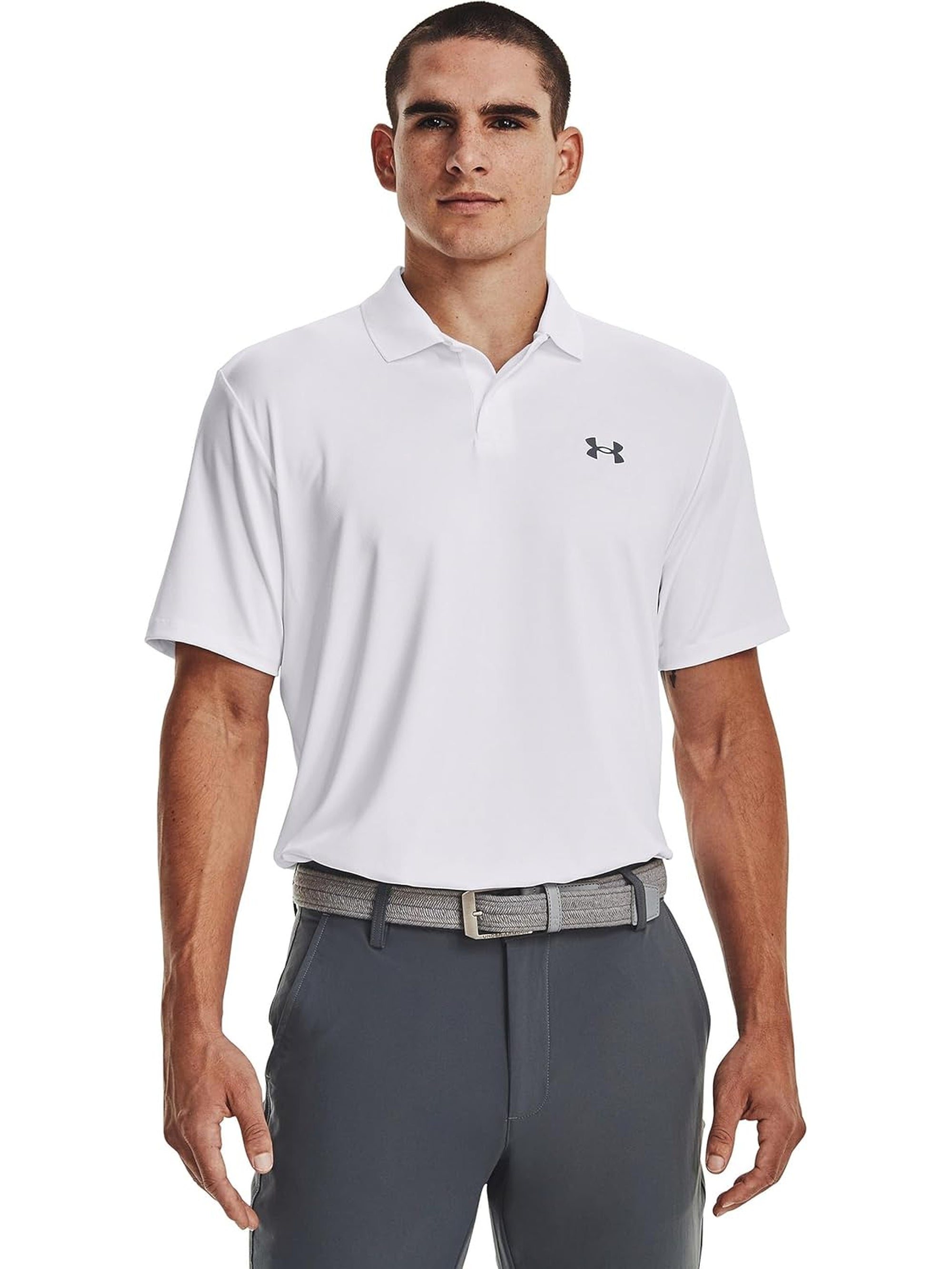 Polo Sportiva UNDER ARMOUR Uomo Bianco