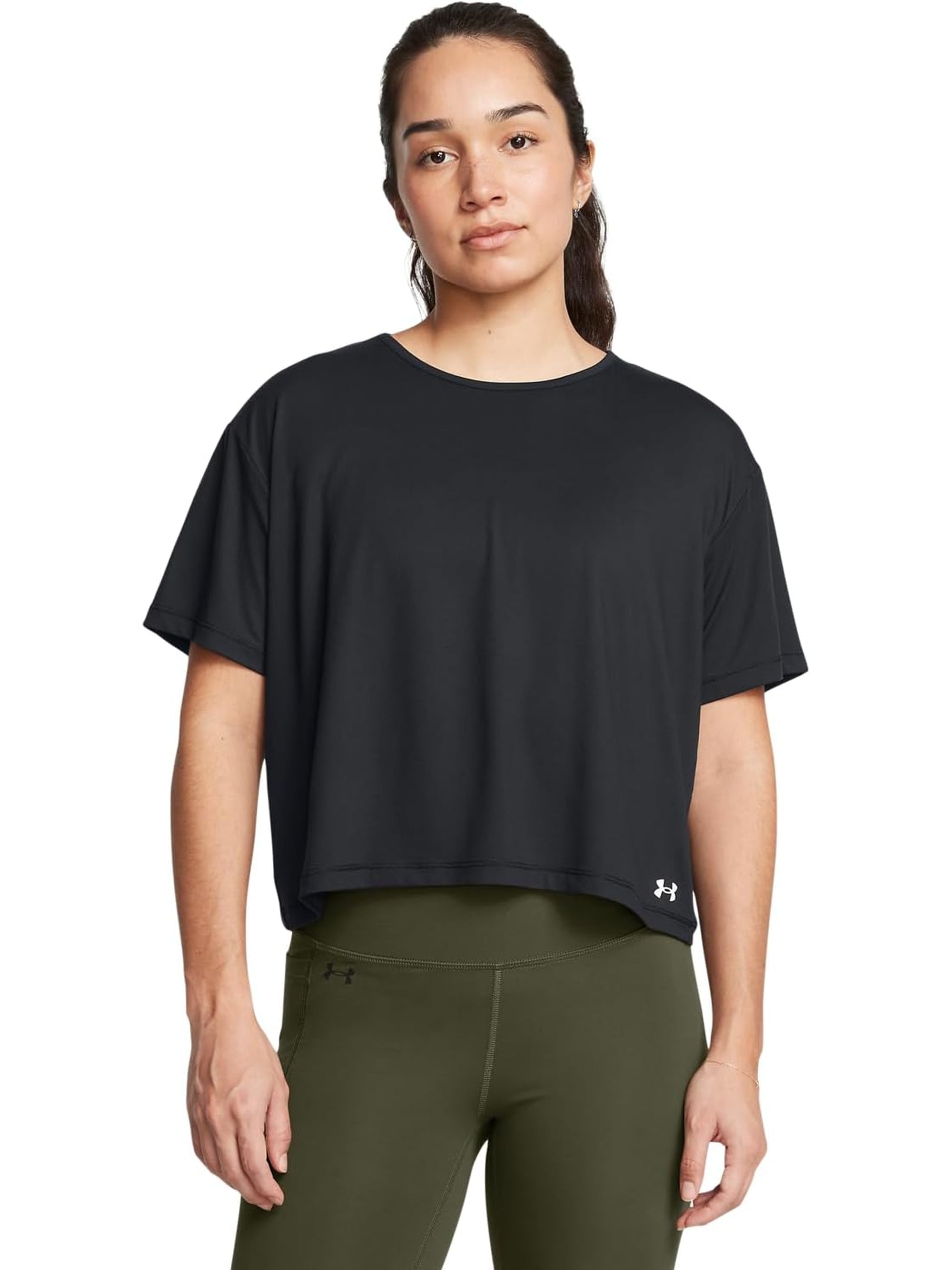 T-shirt Sportiva UNDER ARMOUR Donna Nero