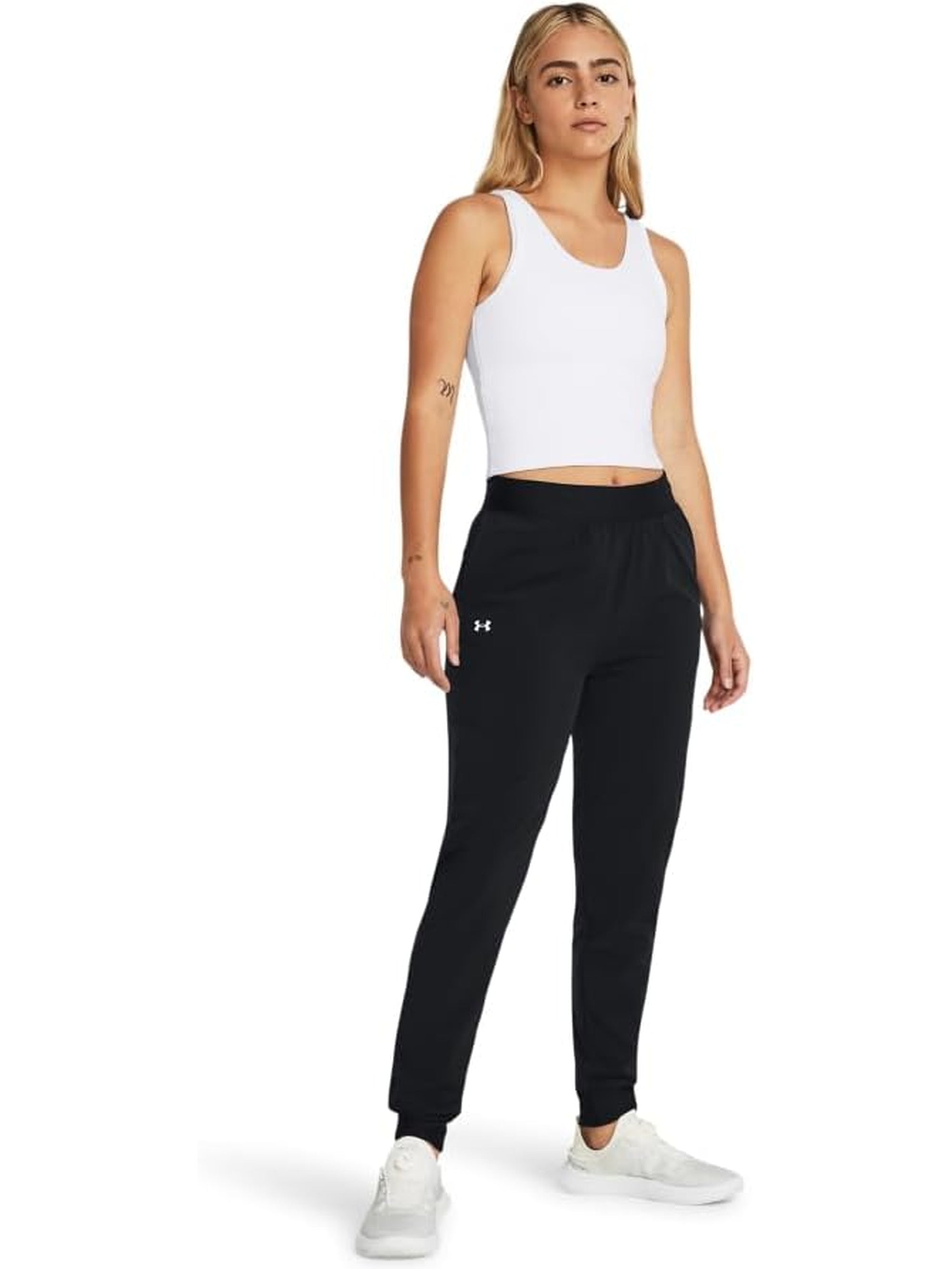 Pantalone Sportivo UNDER ARMOUR Donna Nero