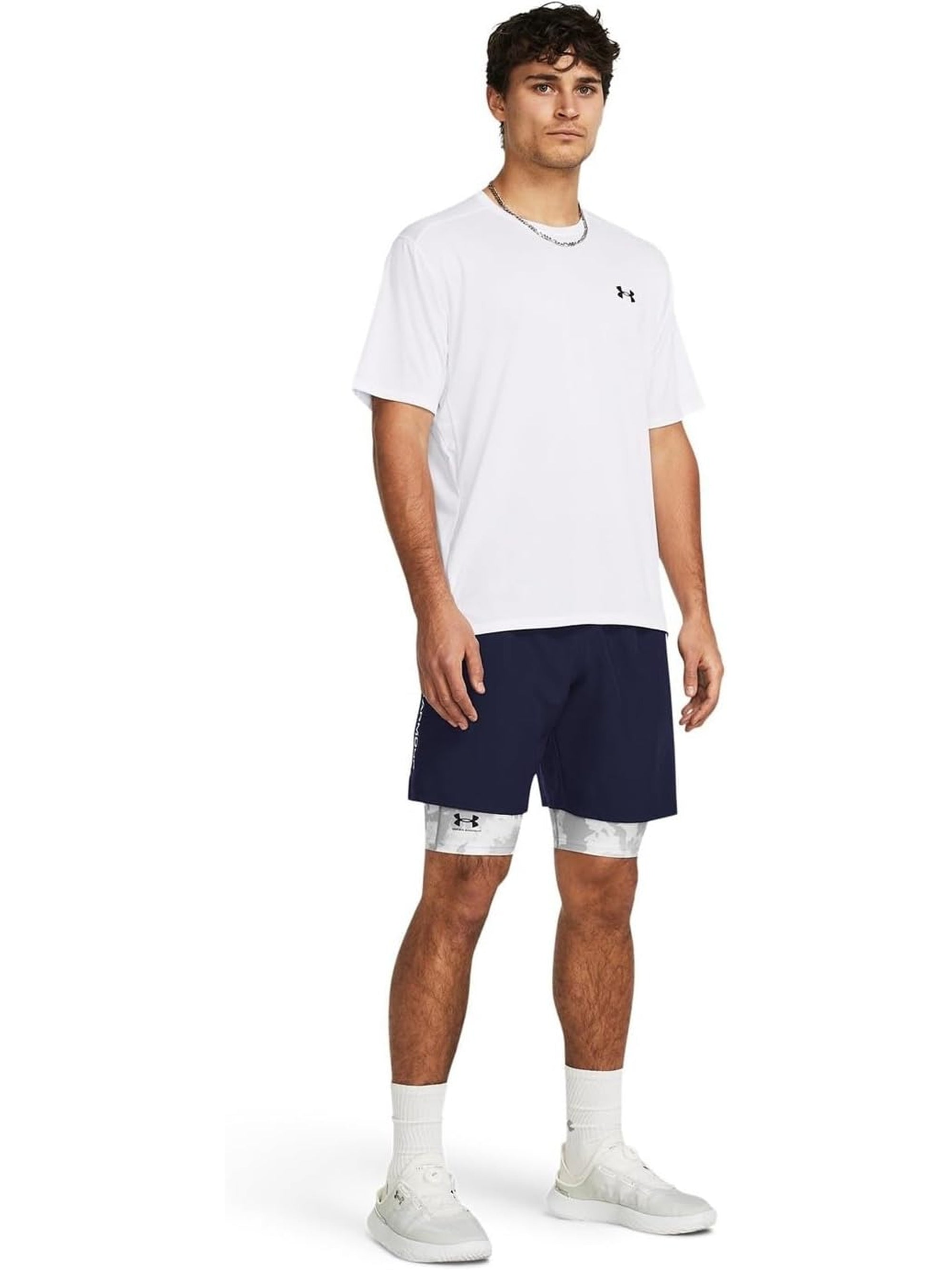 Pantaloncino Sportivo UNDER ARMOUR Uomo Blu