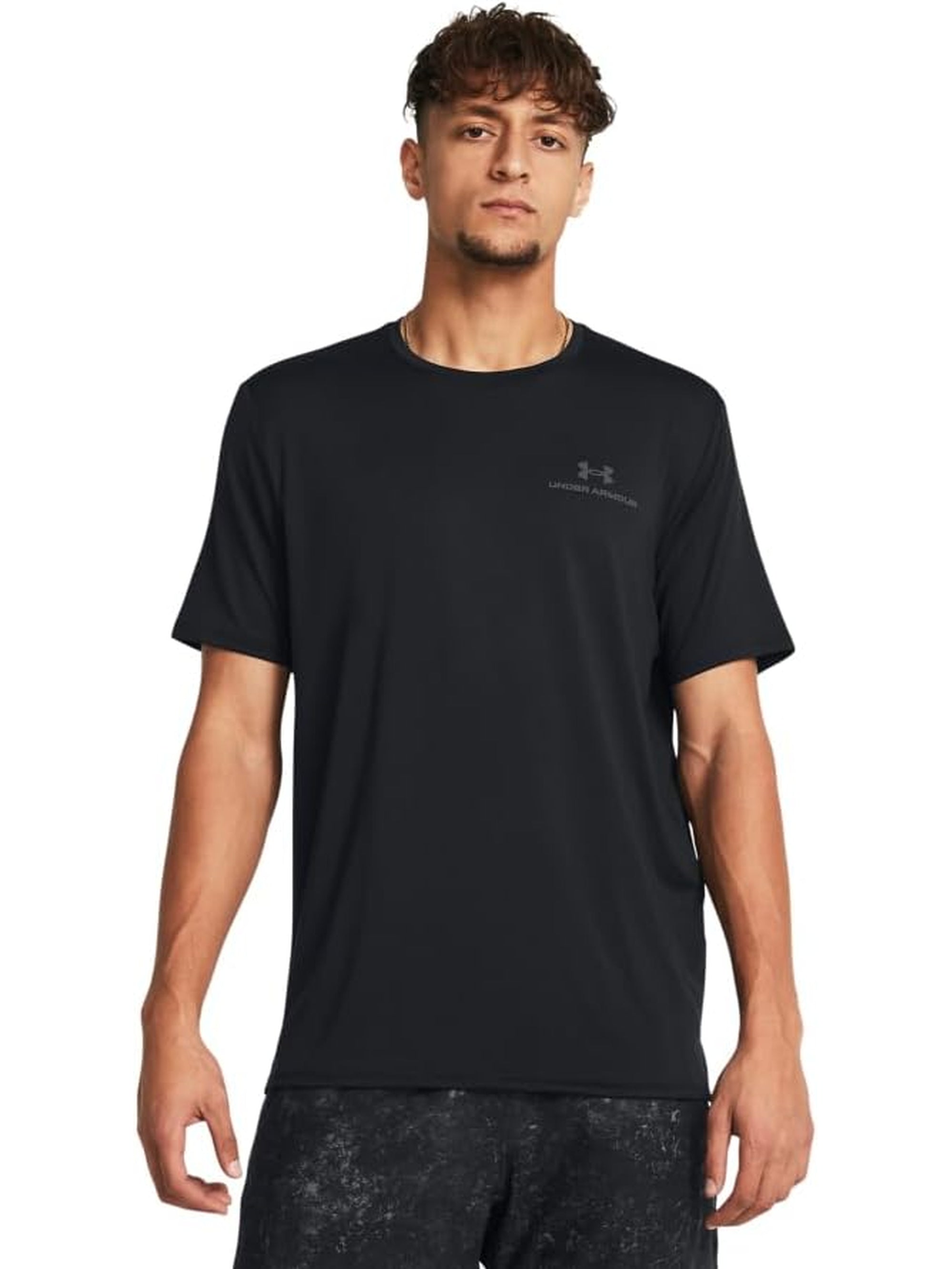 T-shirt Sportiva UNDER ARMOUR Uomo Nero