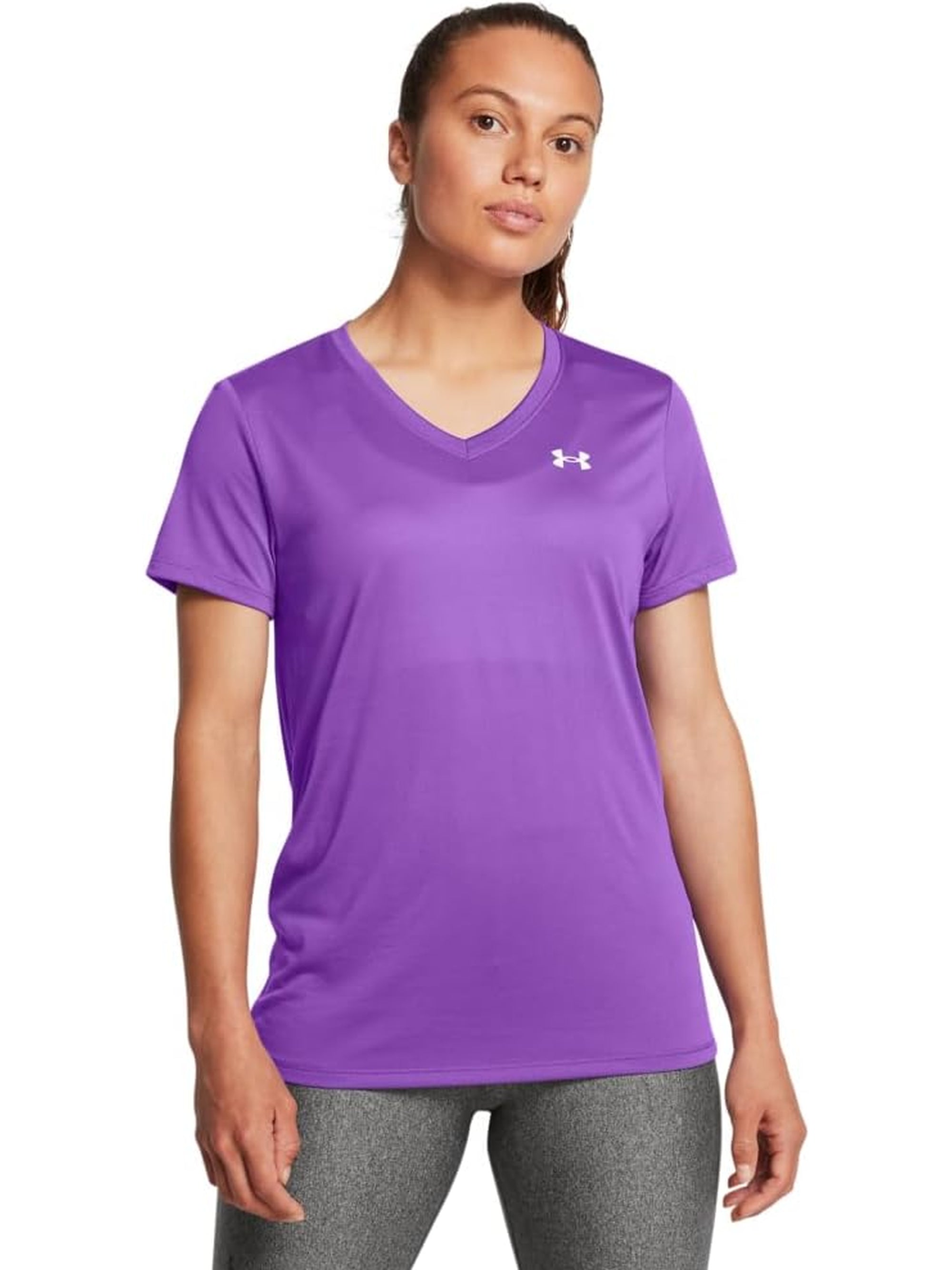 T-shirt Sportiva UNDER ARMOUR Donna Viola