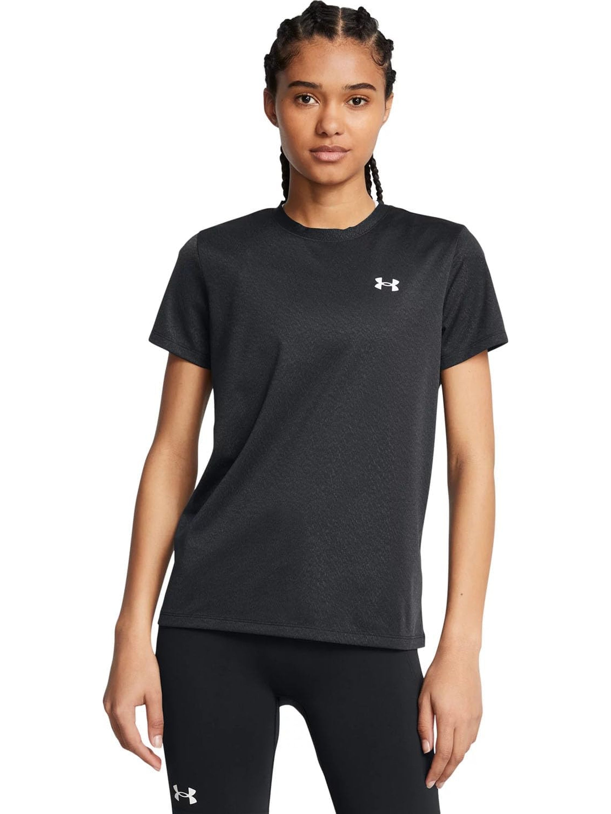 T-shirt Sportiva UNDER ARMOUR Donna Nero