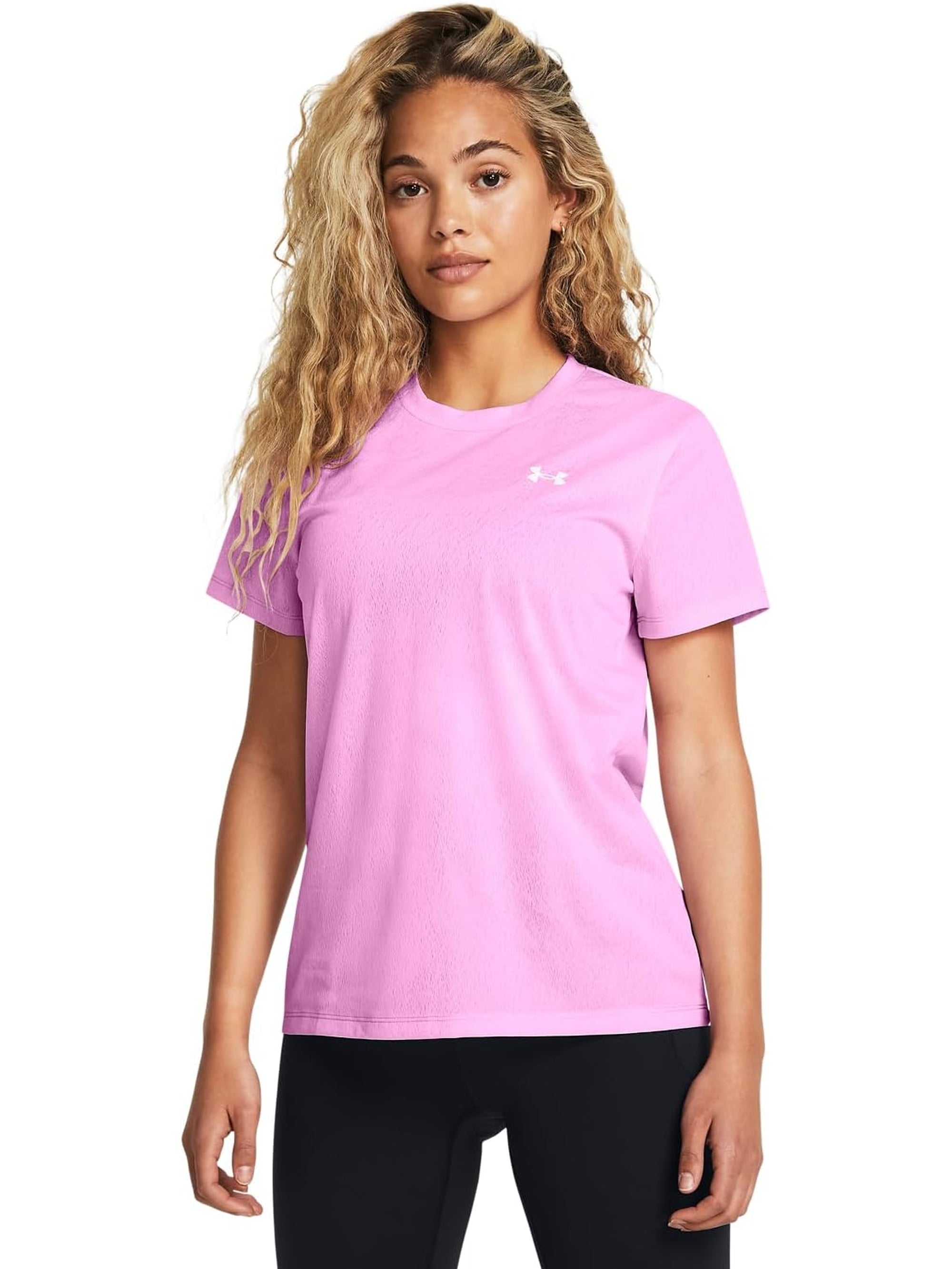 T-shirt Sportiva UNDER ARMOUR Donna Rosa