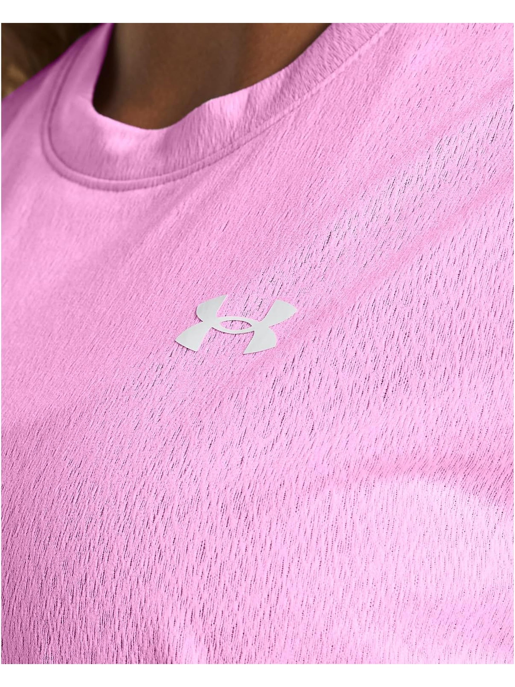 T-shirt Sportiva UNDER ARMOUR Donna Rosa