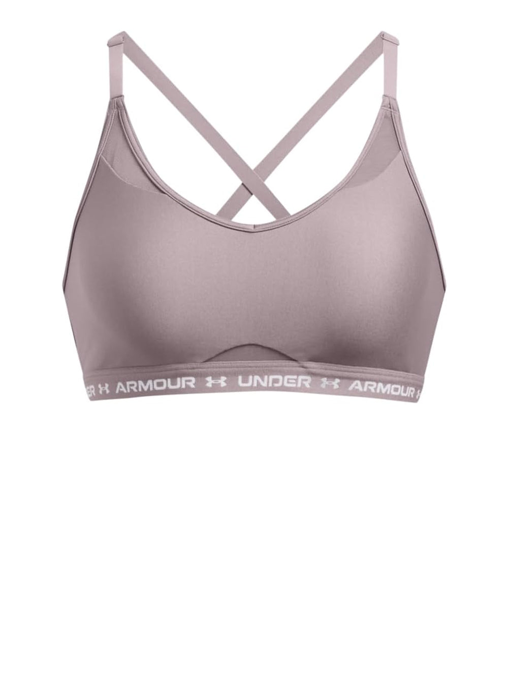 Reggiseno Under Armour Donna Ua Crossback Low Bra Lilla Under Armour  Angolo dello Sport