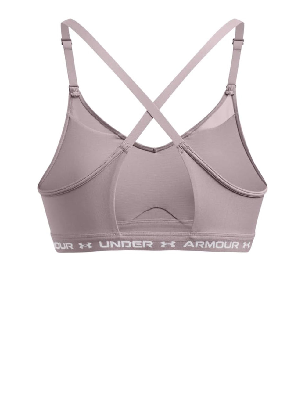 Reggiseno Under Armour Donna Ua Crossback Low Bra Lilla Under Armour  Angolo dello Sport