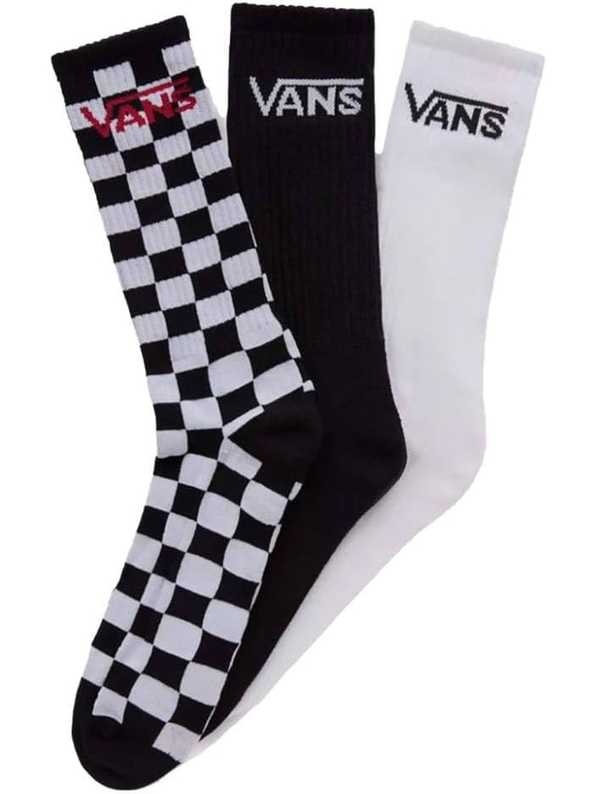 Calze VANS Uomo CLASSIC CREW Bianco e Nero