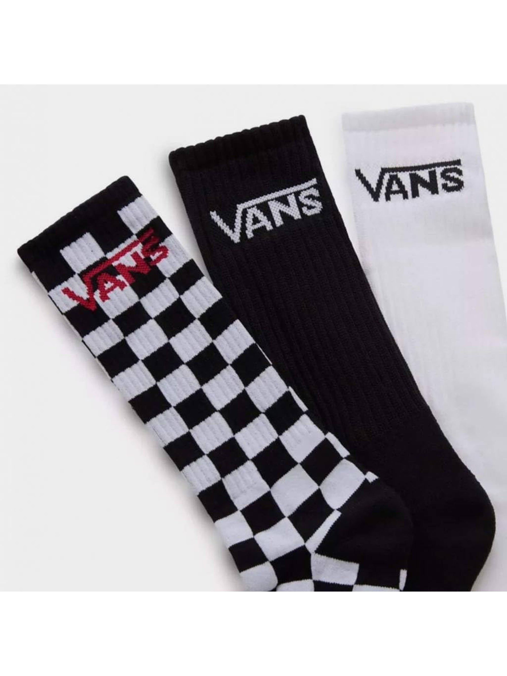 Calze VANS Uomo CLASSIC CREW Bianco e Nero