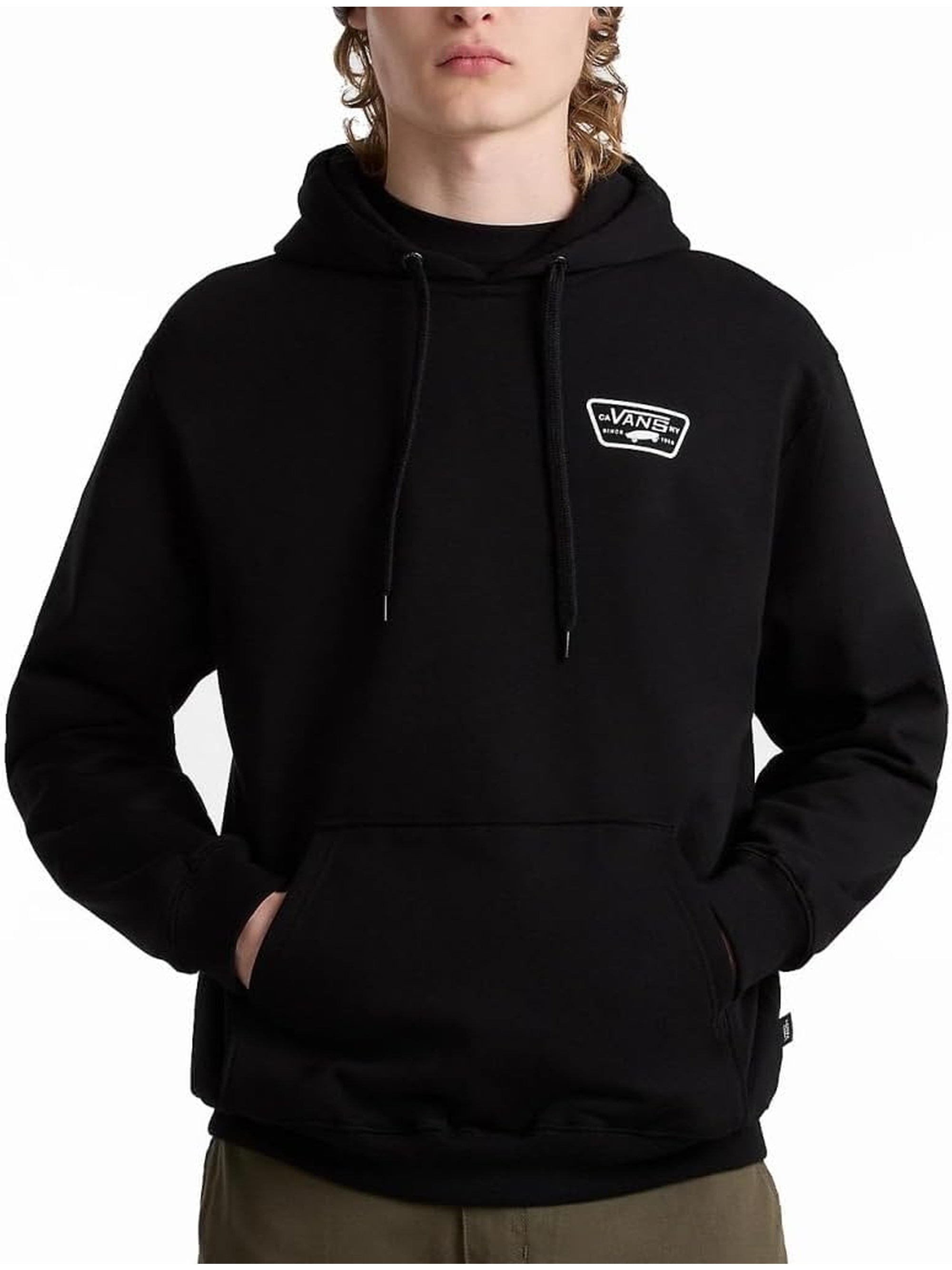 Felpa VANS Uomo FULL PATCH PULLOVER Nero