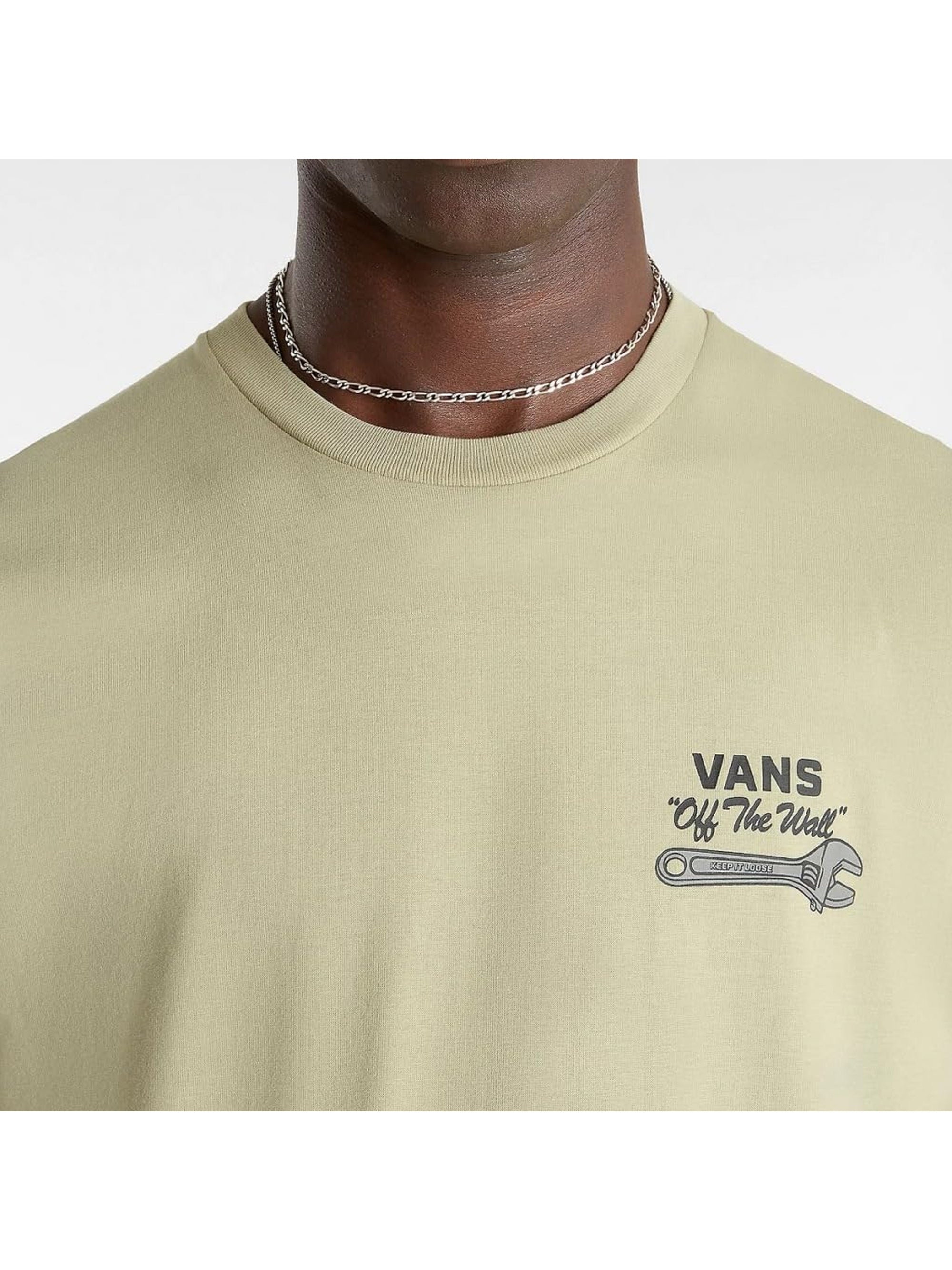 T-shirt VANS Uomo WRENCHED SS Verde