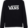 T-shirt VANS Bambino VANS CLASSIC LS Bianco e Nero