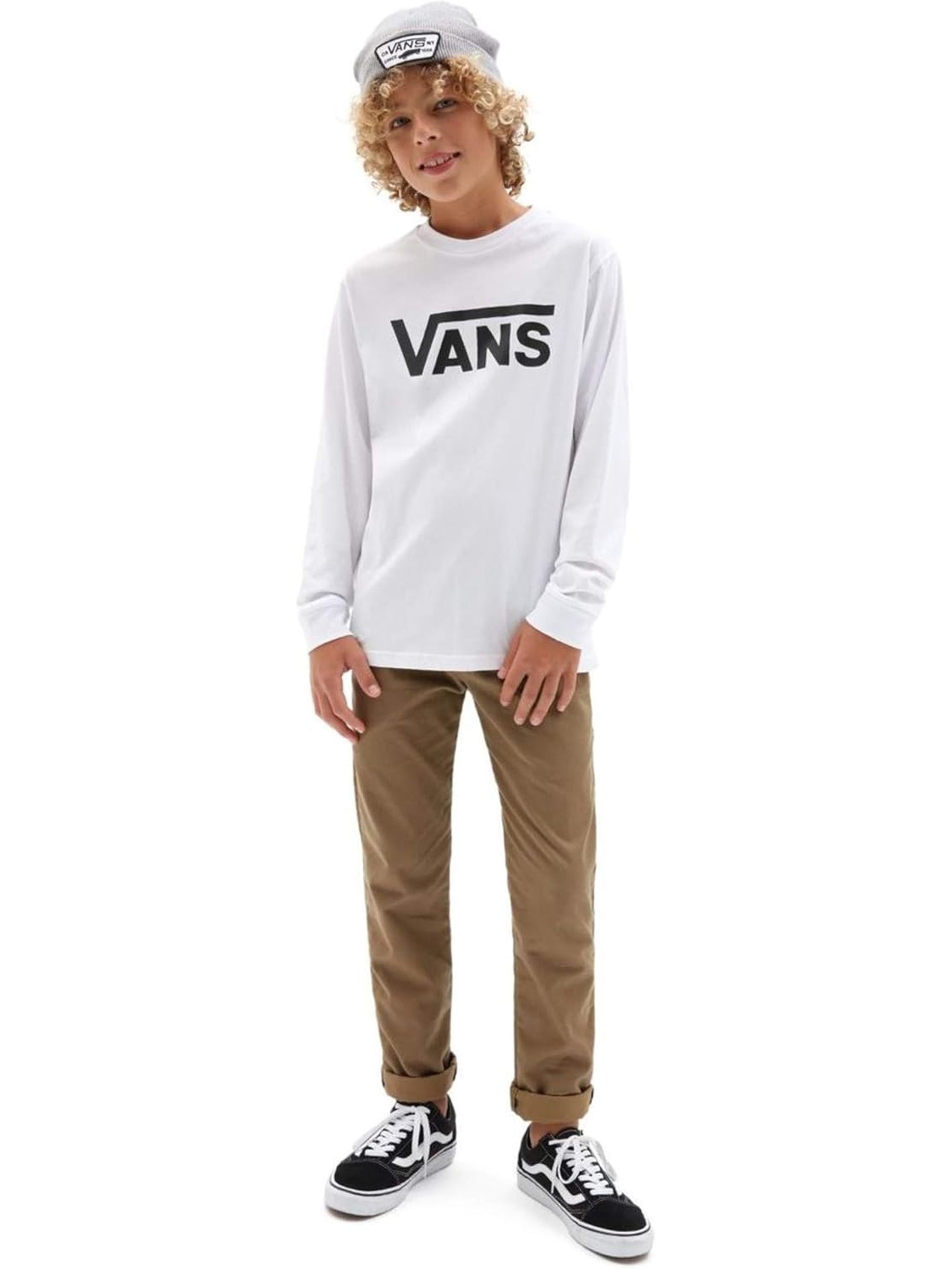 T-shirt VANS Bambino VANS CLASSIC LS Multicolore