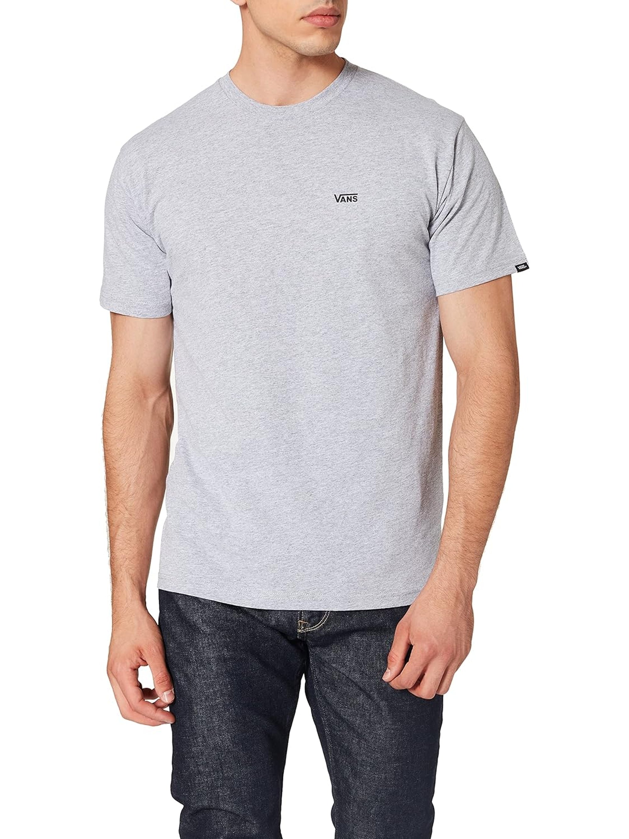 T-shirt VANS Uomo LEFT CHEST LOGO TEE Grigio