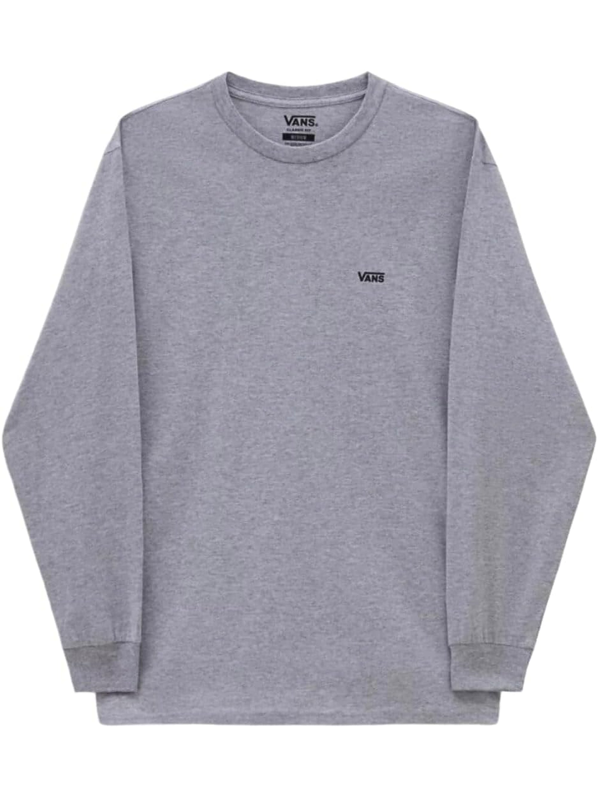 T-shirt VANS Uomo MN LEFT CHEST HIT LS Grigio