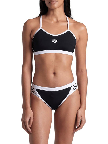 Costume Sportivo Arena Donna - Bianco e Nero