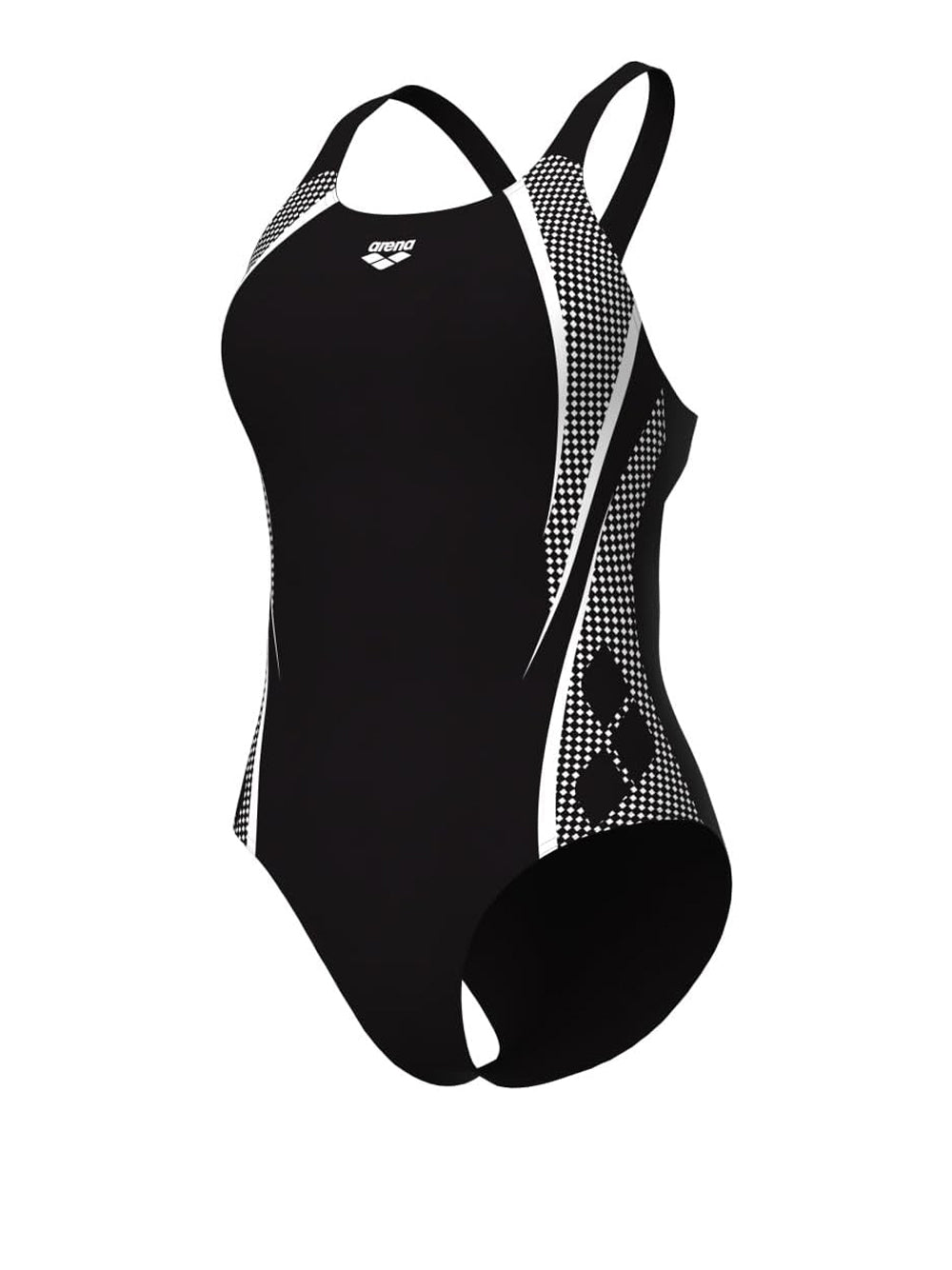 Costume Sportivo Arena Donna - Bianco e Nero