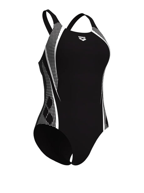 Costume Sportivo Arena Donna - Bianco e Nero