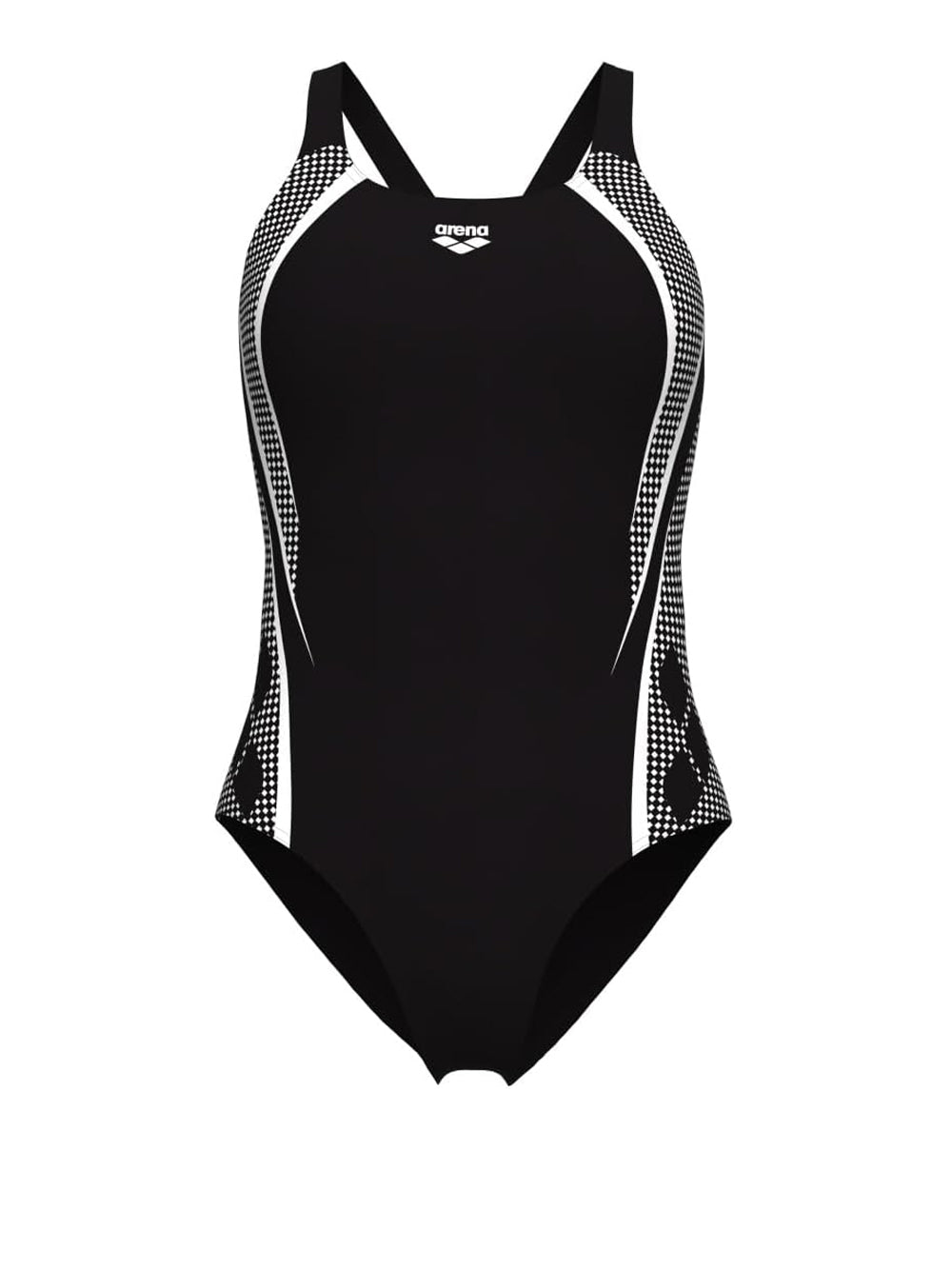 Costume Sportivo Arena Donna - Bianco e Nero
