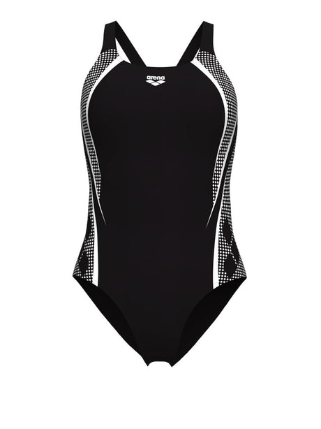 Costume Sportivo Arena Donna - Bianco e Nero