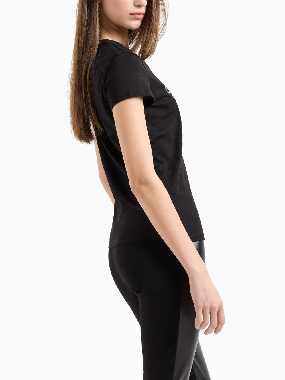 T-Shirt Armani Exchange Donna - Nero