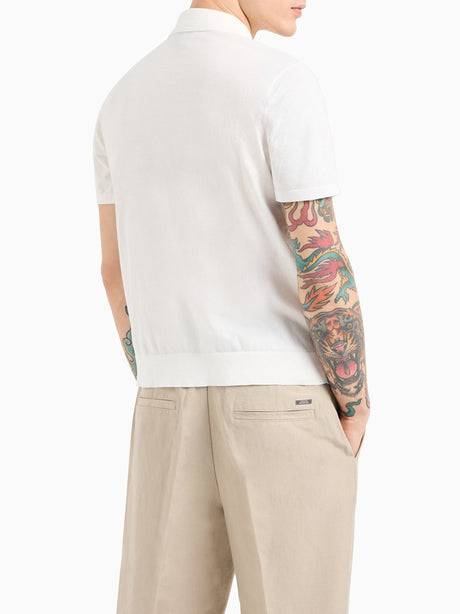 Polo Armani Exchange Uomo - Bianco