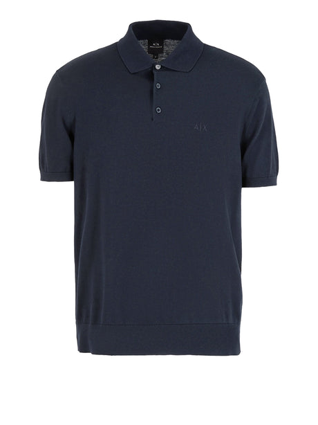 Polo Armani Exchange Uomo - Blu