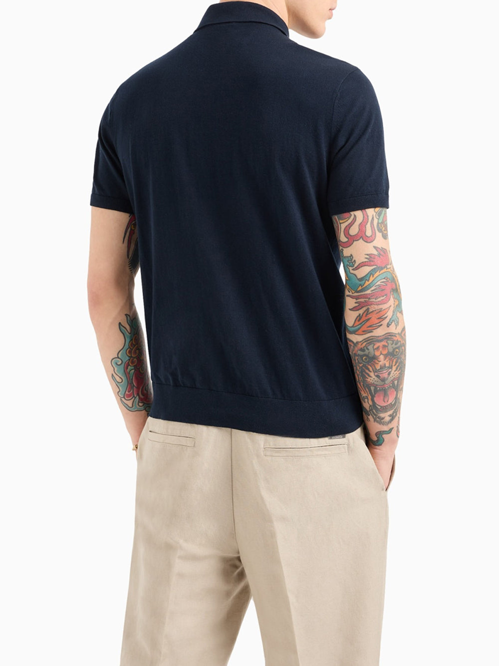 Polo Armani Exchange Uomo - Blu