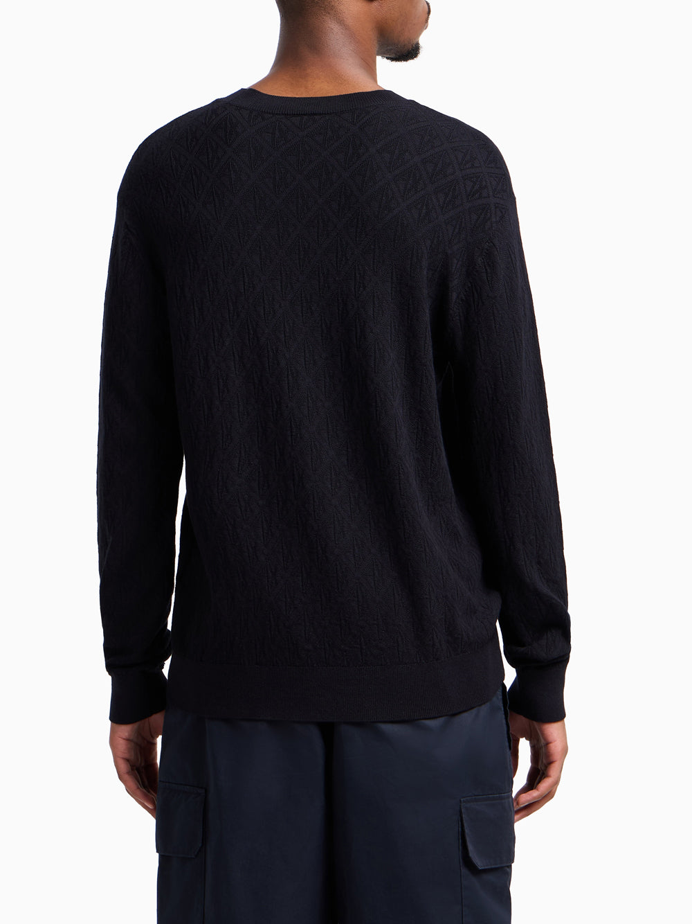 Pullover Armani Exchange Uomo - Blu