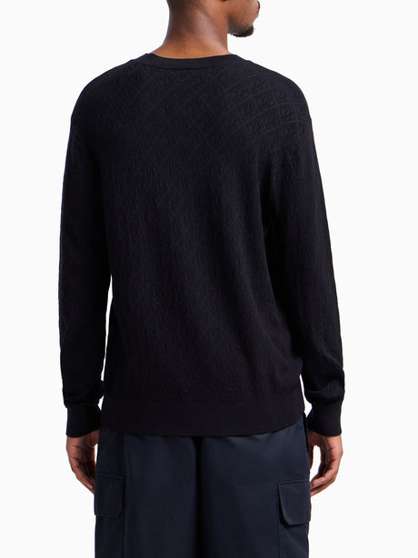 Pullover Armani Exchange Uomo - Blu