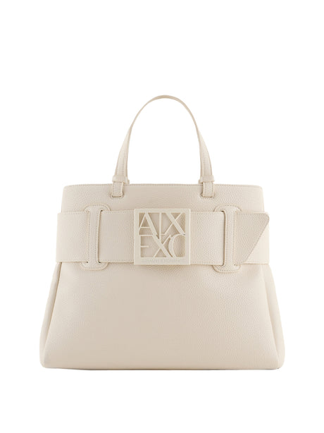 Borsa Armani Exchange Donna - Bianco