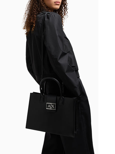 Borsa Armani Exchange Donna - Nero