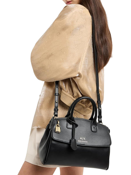 Borsa Armani Exchange Donna - Nero