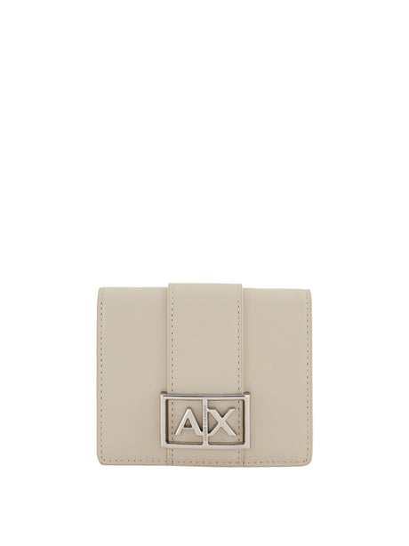 Portafoglio Armani Exchange Donna - Beige