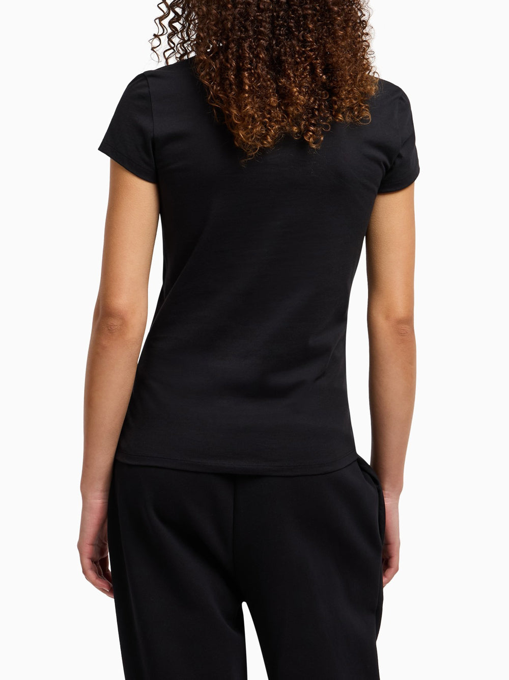 T-Shirt Armani Exchange Donna - Nero