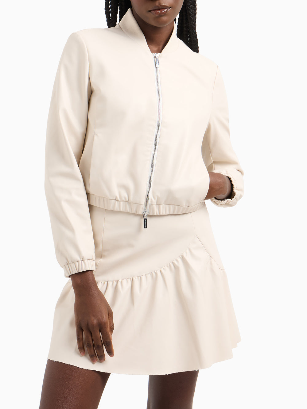 Giubbino Armani Exchange Donna - Avorio