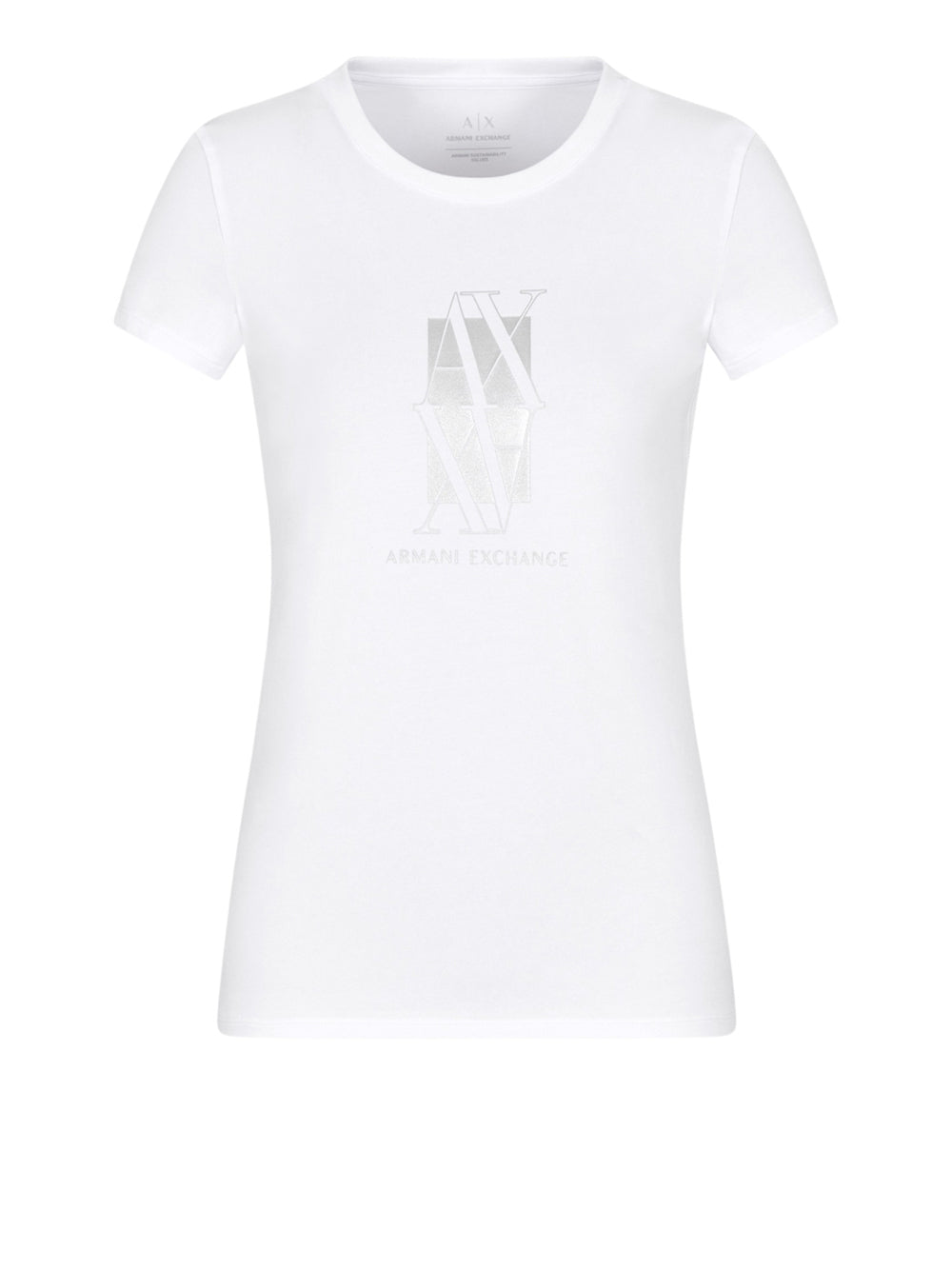 T-Shirt Armani Exchange Donna - Bianco