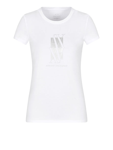 T-Shirt Armani Exchange Donna - Bianco
